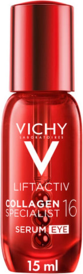 Vichy Liftactiv Collagen Specialist 16 Eye Serum Ορός Ματιών για Ενίσχυση του Κολλαγόνου & Αναζωογόνηση, 15ml