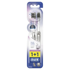 Oral B Ultrathin Gum Care Silver Extrasoft 18 Οδοντόβουρτσα με Αντιβακτηριακή Προστασία 1+1 Δώρο