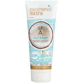 Medisei Panthenol Extra Sun Care Αδιάβροχη Αντηλιακή Λοσιόν Προσώπου και Σώματος SPF50 200ml