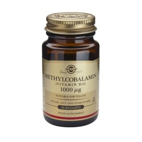 Solgar Vitamin B12 Methylcobalamin 1000μg 30 υπογλώσσια δισκία