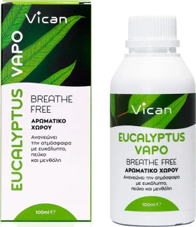 Vican Αρωματικά Χώρου Eucalyptus Vapo Stretto 100ml