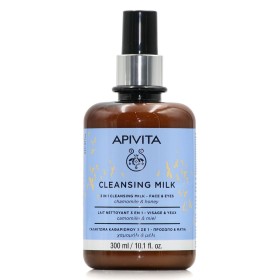 Apivita Cleansing Milk Face Eyes With Chamomile - Honey Γαλάκτωμα Καθαρισμού 300ml