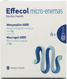 Epsilon Health Micro-Enemas Macrogol 4000 6 x 9gr 0.0