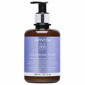 Apivita Cleansing Foam Κρεμωδης Αφρός Καθαρισμού με Ελιά & Λεβάντα 300ml