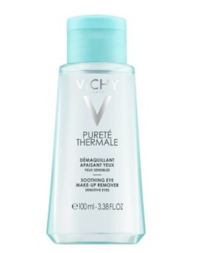 VichyPurete Thermale Waterproof Eye Make Up Remover Ντεμακιγιάζ Ματιών για Αδιάβροχο Μακιγιάζ 100ml