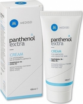 Panthenol Extra Cream, Κρέμα για Ευαίσθητα Δέρματα, Ουρία & Πανθενόλη 100ml