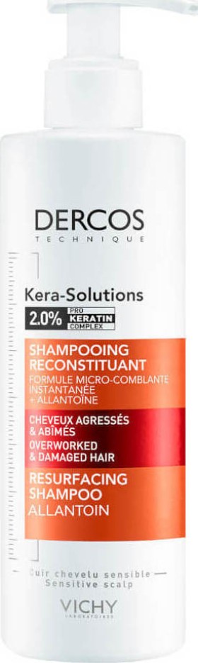 Vichy Dercos Kera Solutions Resurfacing Shampoo Σαμπουάν Ανανέωσης Μαλλιών 250ml