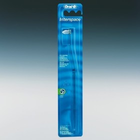 Oral-B Interspace Μεσοδόντιο Βουρτσάκι με Λαβή Μπλε 1τμχ