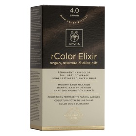 Apivita My Color Elixir Σετ Βαφή Μαλλιών Χωρίς Αμμωνία 4.0 Φυσικό Καστανό 125ml !