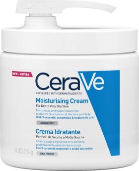 CeraVe Moisturising Cream Με Αντλία 454gr