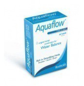 Health Aid Aquaflow Vegetarian Συμπλήρωμα Διατροφής με Εκχυλίσματα Βοτάνων & Βιταμίνη Β6 για την Κατακράτηση Υγρών 60 Ταμπλέτες
