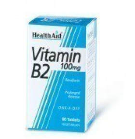 HEALTH AID Vitamin B2 (Riboflavin) 100mg tablets 60s