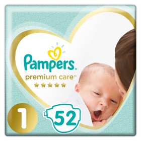 Pampers Premium Care Μέγεθος 1 [2-5kg] 52 Πάνες