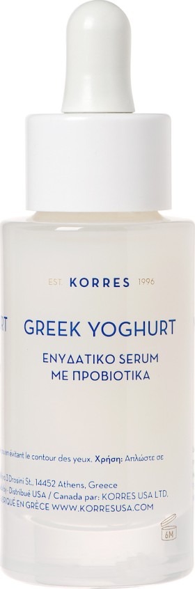 Korres Greek Yoghurt Serum Προσώπου με Υαλουρονικό Οξύ 30ml