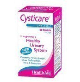 Health Aid CystiCare tablets 60s Φυτικός συνδυασμός για υγιές ουροποιητικό σύστημα