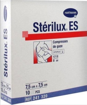 Hartmann Sterilux Αποστειρωμένες Γάζες 36x40cm 10 Τεμάχια