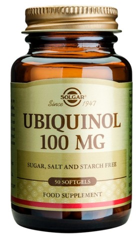 Solgar Ubiquinol 100mg, 50 Μαλακές Κάψουλες