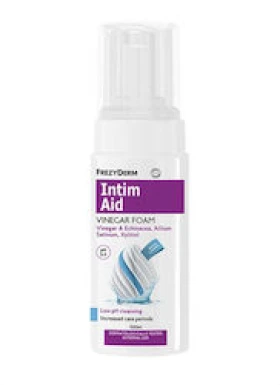 Frezyderm Intim Aid Vinegar Foam Ειδικός Αφρός Καθαρισμού Ευαίσθητης Περιοχής Περίοδος Αυξημένης Φροντίδας 100ml