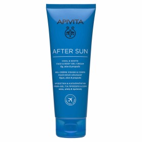 Apivita After Sun Cool Sooth Face Body Cream Ενυδατική Κρέμα Gel για Μετά τον Ήλιο για Πρόσωπο - Σώμα Με Σύκο, Αλόη και Πρόπολη 100ml (Travel Size)