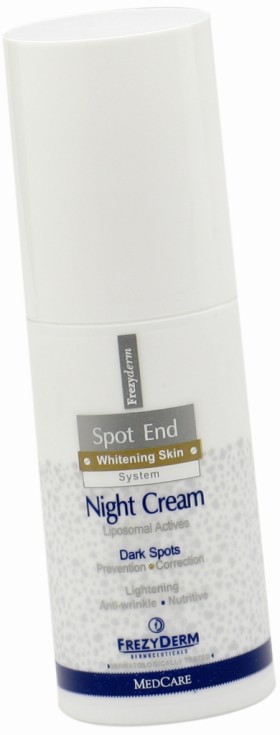 Frezyderm Spot End Night Cream Λευκαντική Κρέμα Νυκτός 50ml