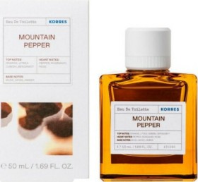 Korres Mountain Pepper Eau De Toilette Ανδρικό Άρωμα 50ml