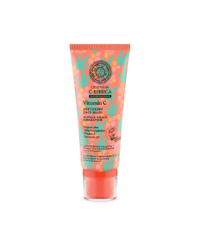 Natura Siberica C-berrica Vitamin C Restoring Face Mask Μάσκα Προσώπου Επανόρθωσης Για Όλους Τους Τύπους Επιδερμίδας 100ml