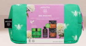 Apivita Promo Bee Radiant Κρέμα-Gel για Σημάδια Γήρανσης & Ξεκούραστη Όψη Ελαφριάς Υφής & & Αφρός Καθαρισμού για Πρόσωπο & Μάτια 75ml & Face Mask Orange 2x8ml & δώρο νεσεσέρ