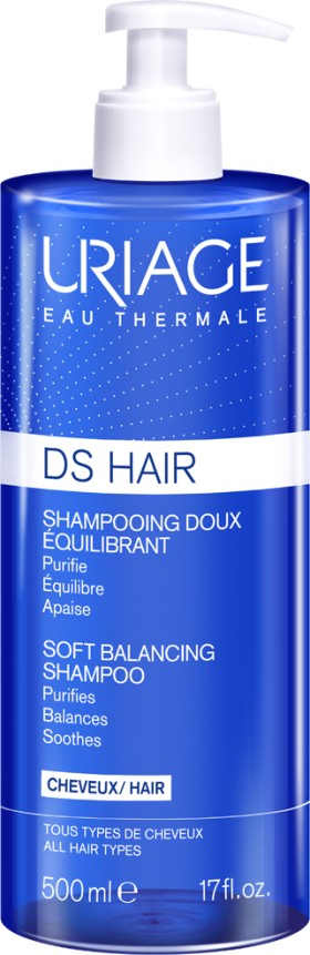 Uriage D.S Hair Balancing Shampoo Εξισορρόπησης 500ml