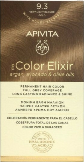 Apivita My Color Elixir Promo -20% N.9.3 Ξανθό Πολύ Ανοιχτό Χρυσό