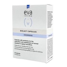 Intermed Eva Biolact Disorders Προβιοτικά Για Την Εντερική και Κολπική Χλωρίδα 20 Κάψουλες