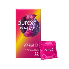 Durex Προφυλακτικά Pleasuremax με Ραβδώσεις 12τμχ