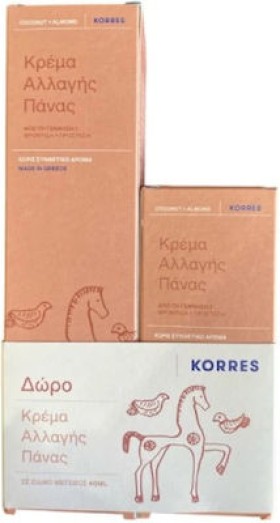 Korres Promo Κρέμα με Καρύδα & Αμύγδαλο 150ml+40ml