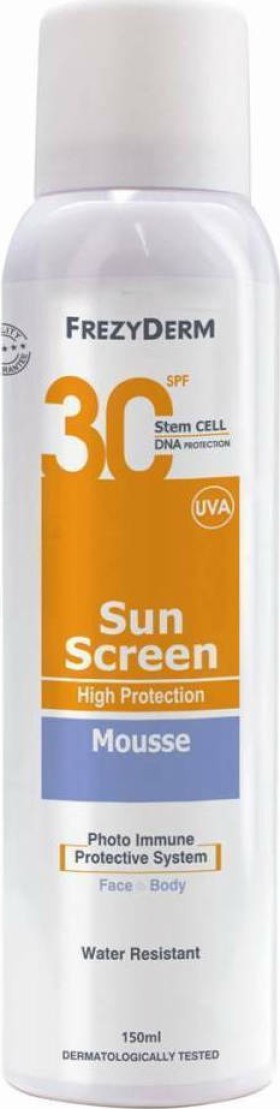 Frezyderm Sun Screen Mousse SPF30 150ml