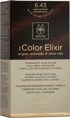 Apivita My Color Elixir Promo -20% 6.43 Ξανθό Σκούρο Χάλκινο Μελί