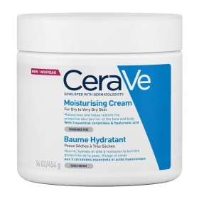 CeraVe Moisturizing Cream Pump Ενυδατική Κρέμα Για Ξηρή - Πολύ Ξηρή Επιδερμίδα 454gr