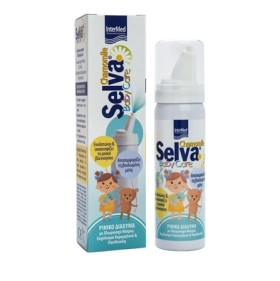 Intermed Selva Baby Care Ρινικό Διάλυμα Για Τον Καθαρισμό Της Παιδικής & Βρεφικής Μύτης 50ml