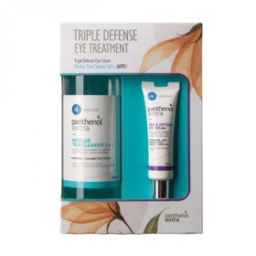 Medisei Panthenol PROMO Extra Triple Defence Eye Cream 25ml - ΔΩΡΟ Micellar True Cleanser 3 in 1 500ml