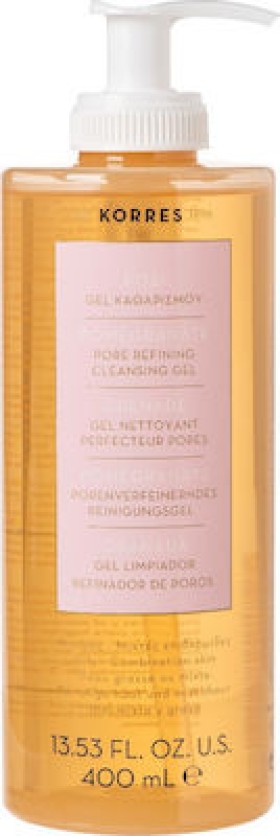 Korres Gel Καθαρισμού Pomegranate Pore Refining Cleansing για Λιπαρές Επιδερμίδες 400ml