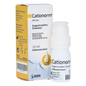 Cationorm Eye Drops Για Θεραπεία Συμπτωμάτων Ξηροφθαλμίας, 10ml