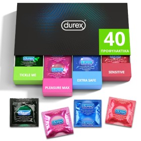 Durex Surprise Premium Variety Κασετίνα 40 Τεμάχια