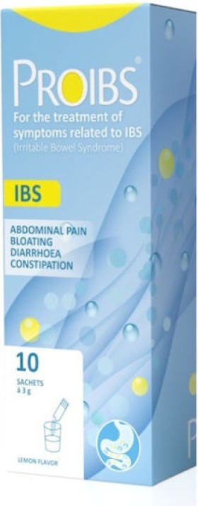 Proibs IBS 250mg 10 φακελίσκοι Λεμόνι