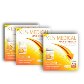XLS Medical Max Strength Φόρμουλα για την Απώλεια Βάρους, 40 Δισκια 2+1 ΔΩΡΟ