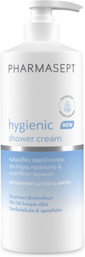 Pharmasept Shower Cream Κρεμώδες Αφρόλουτρο για Ενυδάτωση 500ml