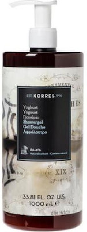 KORRES YOGHURT SHOWER GEL  1lt