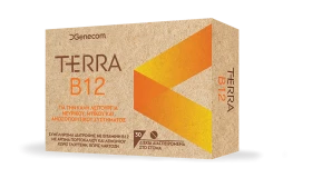 Genecom Terra Β12 Συμπλήρωμα Διατροφής Για Το Νευρικό Σύστημα 30 Ταμπλέτες