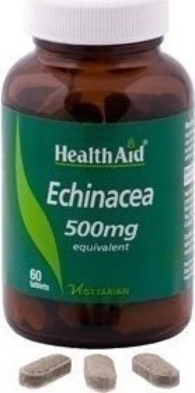 Health Aid Balanced Echinacea Purpurea/Angustifolia 500mg tablets 60s
