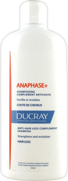 Ducray Anaphase+ Shampoo Stimulant Φιαλίδιο, Κρέμα Σαμπουάν για την Τριχόπτωση 400ml