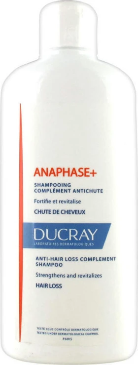 Ducray Anaphase+ Shampoo Stimulant Φιαλίδιο, Κρέμα Σαμπουάν για την Τριχόπτωση 400ml