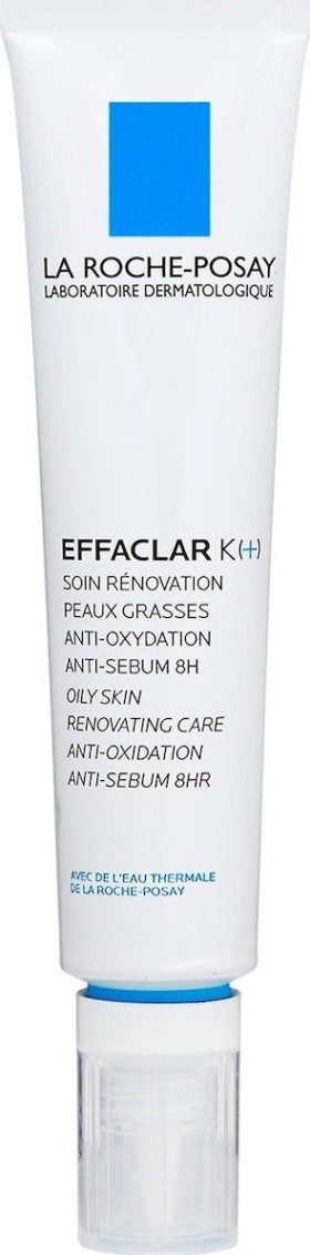 La Roche Posay Effaclar K(+) Ενυδατική Κρέμα Προσώπου Για Την Ακνεϊκή Επιδερμίδα 40ml