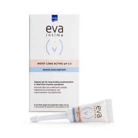 Intermed Eva Intima Moist Long Acting pH 3 Gel Ενυδάτωσης με Χαμομήλι και Αλόη 9 x 2ml